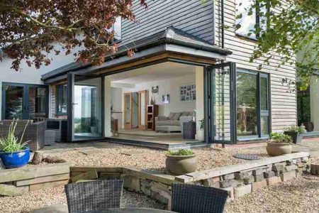 Aluminium bifold door prices Mere