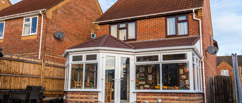 p shaped conservatory